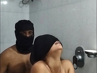 Leena is bathing suddenly Rocky come to bathroom