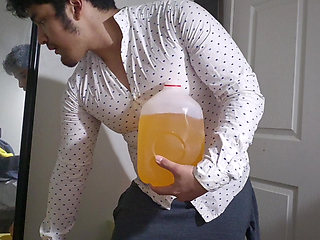 How Much Soda Can a Button up Handle?