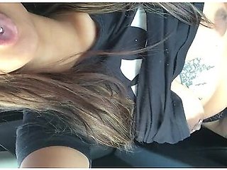 I Pay For The Uber Service By Stripping For The Uber Driver, I Loved It!