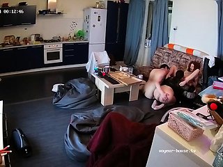 Amateur latin caught by hidden cam