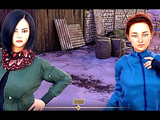 Summertime Saga 3D adventure with Misskitty2k in a meet and fuck scenario