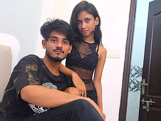 An Indian man went to his sister-in-law's stepsister's house and had intense sex with her using his large penis.
