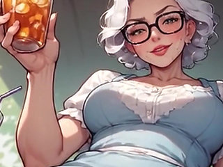 Waifu Mature Teacher POV - Sunflower Dress Bench Close-up Teasing & Fucking (1m Tease))
