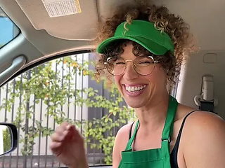 Starfucks Forgets the Coffee and Goes Home with Customer