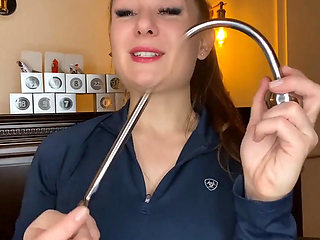 Anal Hook Bondage - Cruel Reell tests the stainless steel classic from Steeltoyz