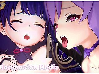 [hmv] Genshin Impact ( ʖ ) Edition - Rondoudou Media - Car Toon And Yae Miko