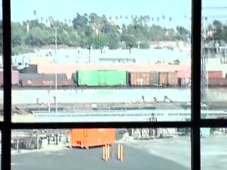 Busty Brunette MILF Enjoys Intense Desk Fuck Session