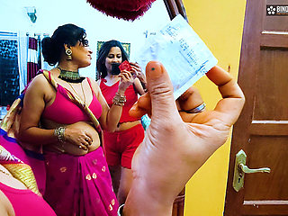 Desi Indian Step Daughter Makes Sex Video of Her Stepmother When Stepmother Gets Caught Getting Fucked by Someone Else