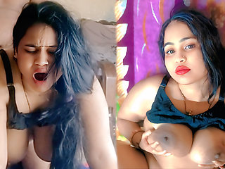Big boobs big tits wali hot indian wife ko full night dabakar choda full night romance