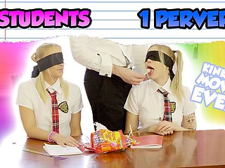 2 Students Versus 1 Pervert Teacher