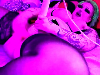 Australian BBW with big boobs gives blowjob