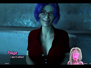 Stranded in Space - Date Night with Hot Blue Haired MILF