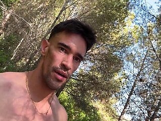 Naked Flashing on Day Broadlight Finish on the Beach