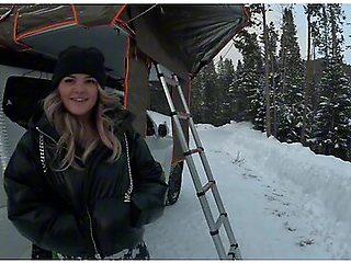 Slutty Stranger Seduces Me In Her Tent While Is Asleep - Venessas Butt