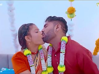 Indian First Suhagrat Sparks Passionate Heat