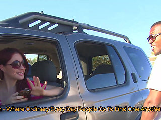 Jessica Ryan's Big Tits Bounce While Taking Black Cock at Her Place (Teens Gone Black)