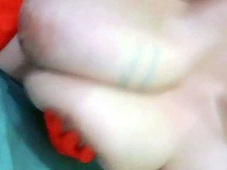 Amateur grabbing big boobs tease