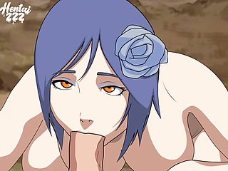 NARUTO KONAN BLOW-JOB POINT OF VIEW ANIME PORN