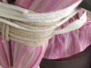 Amateur blonde fucking in stockings on video