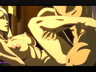 Blonde Temptation: A Mystical Night of Curves and Chemistry - Cartoon Anime XXX