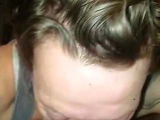 Slut wife sucks and swallows