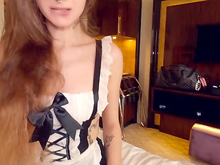 Teen Hotel Maid Gets Her Pussy Filled with Cum