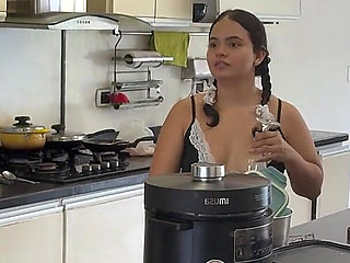 Cleaner Fucks Her Boss's Son.