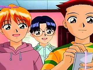 Shy MILF Gets Filled in Public by Her Secret Doms (ENG SUB)