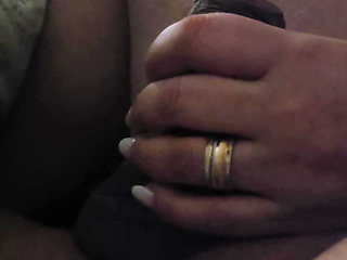 Step mom waking up her messy step son by handjob his dick in erection in middle of the night