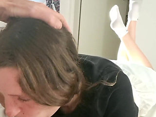 I Suck Him From Soft to 9 Inches, His Cock Is so Big!