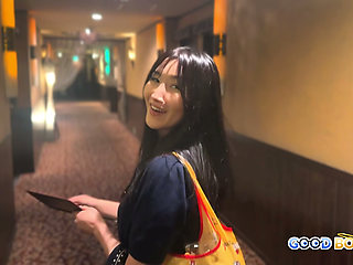 Hot petite Japanese student convince her hot English teacher to do the lesson with her naked.