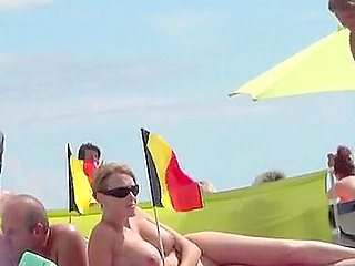 Incredible Nudist Cap Agde french 2015 Beach