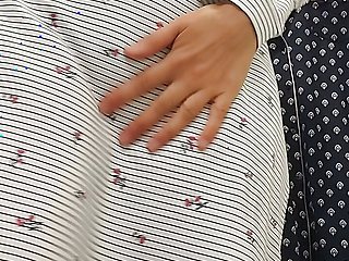 Sexy brunette in dressing room, hairy pussy, big ass, big tits. Amateur wife hairy pussy big tits