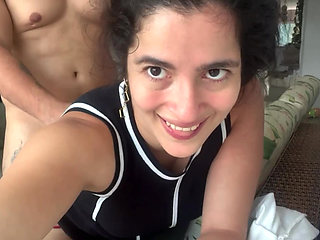 Hot Plump-assed Religious Latina MILF Lets Her Neighbour Deepthroat & Sodomize Her In the Name Of God