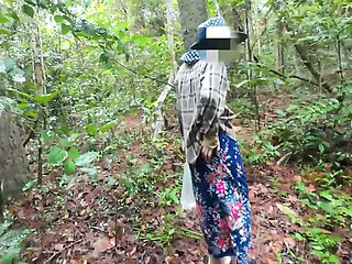 Thai Teenager Walks around Picking Mushrooms and Gets Fucked in the Pussy. Thai Audio