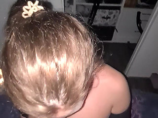 Big ass milf rides her dildo and gets cum on her face