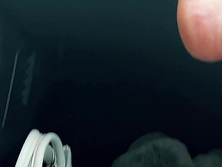 Roadtrip Cum - Foot Tease, New Pussy Piercing and Real Orgasm