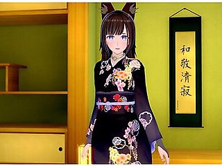 3d Hentai - Amagi - (azur Lane / Koikatsu)