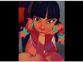 Chel Deepthroat (blenderknight, Pixiewillow)