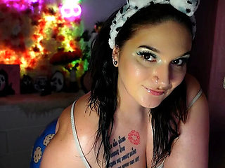 Jinyxx3 Oiled Solo Masturbation Session
