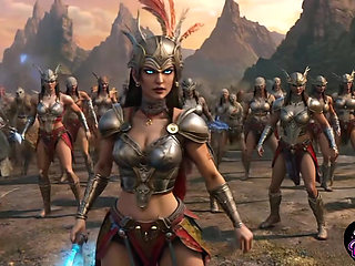 Slutty Amazons Become bad Girls Want To Be Fuck By Captain