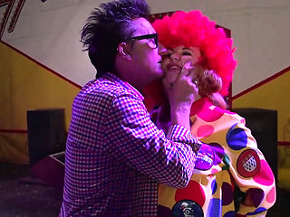 Conny Dachs the Circus Clown BBW Gets Double Penetration in Wild Ride