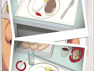 Manly detective waits for help to get totally naked.