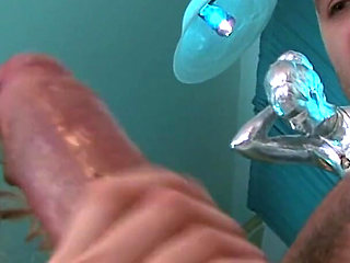 Blondie gets a face and mouth full of cum after a hard fuck session