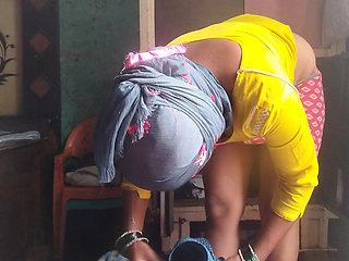 My elder stepbrother's wife's fucking in farmhouse desi style pussy big ass