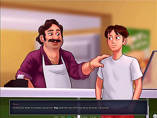 Summertime saga - Eva had her baby ... Johannes fucked Maria while tony was there