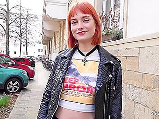 Slender Insane Redhead Teen 18+ Dolly Dyson Get Coarse Drilled At Model Job