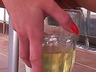 Piss Maul Ulf Filled with Piss on The Terrace