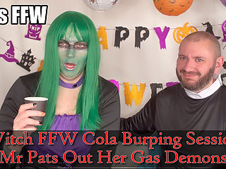 Witch Ffw Cola Burping Session Mr Pats Out Her Gas Demons