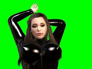 Shiny Busty Latex Girl Rides You – POV Cowgirl (Passthrough)